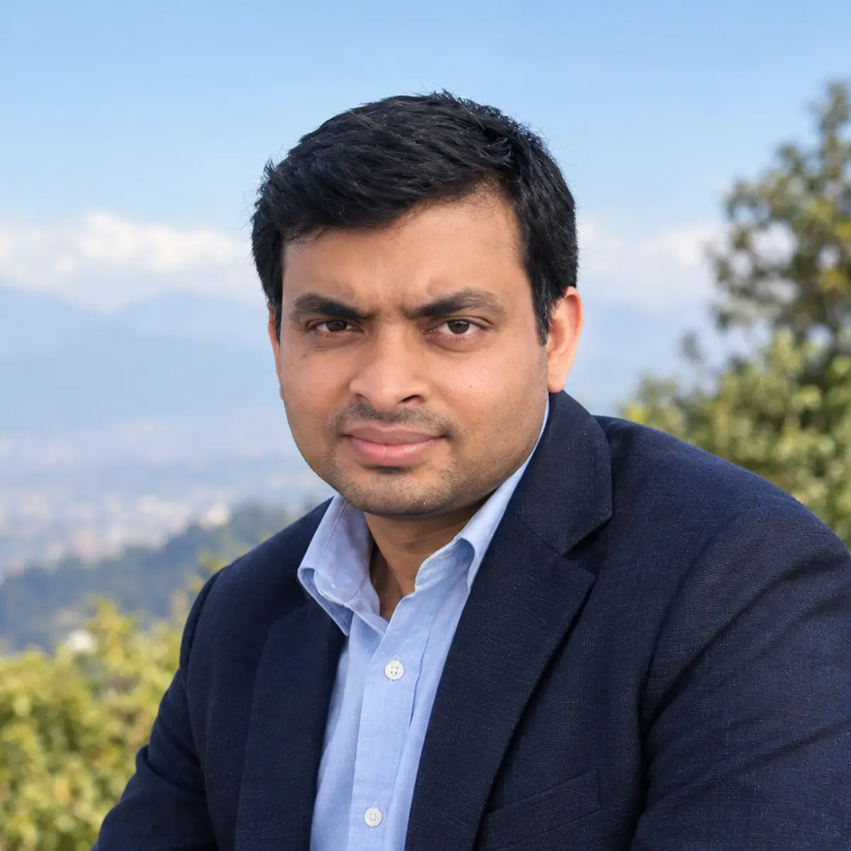 Bibhash Karn at Nagarkot